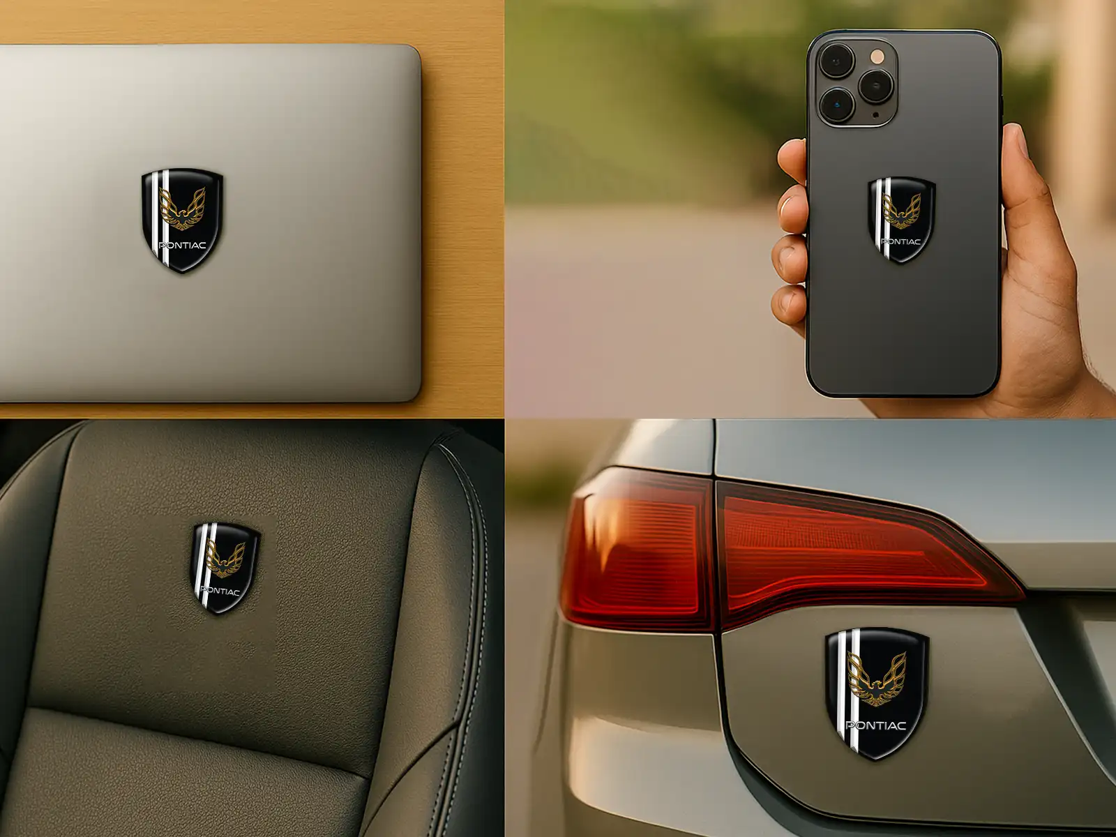 Pontiac Vinyl Car Decals Durable High Quality Professional